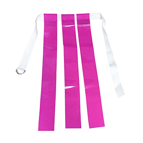 Hotfiary Flag Football Belts for Youth Rugby Flag Training Tag Waist Strap Belt Adjustable Football Match Training Belt - color: Purple