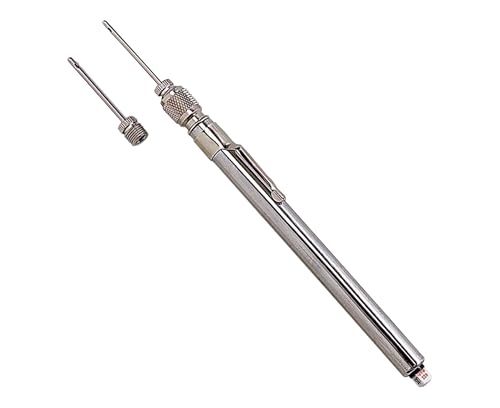 Pocket Pen Pressure Gauge - Compact Pen-Size Ball Pressure Gauge - Fits in Pocket - Check Air Pressure for Volleyballs, Basketballs & Footballs - Reads up to 20 Ibs - style: Pocket Pen