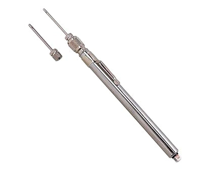 Pocket Pen Pressure Gauge - Compact Pen-Size Ball Pressure Gauge - Fits in Pocket - Check Air Pressure for Volleyballs, Basketballs & Footballs - Reads up to 20 Ibs - style: Pocket Pen