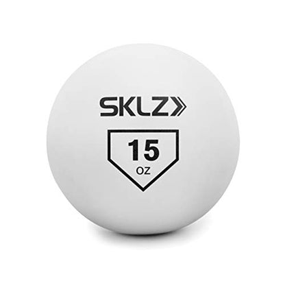 SKLZ Contact Ball Baseball and Softball Batting Training Ball, 15 Ounce - size: 15 Oz