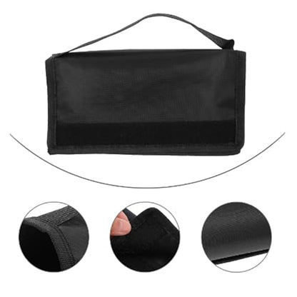 QINGFAN Soccer Hurdles Storage Case Portable Football Training Carriers for Indoor Outdoor Football Practice Storage
