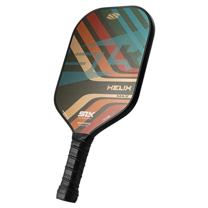 Selkirk Sport SLK Helix Pro Pickleball Paddle | Thermoformed Carbon Fiber Pickleball Paddles with Carbon Fiber & Fiberglass Hybrid Face | Unmatched Control - color: Grooves