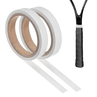 M METERXITY Grip Finishing Tape PVC Racket Wrap Grip Racquet Finishing Tapes for Pickleball/Racquetball - color: White