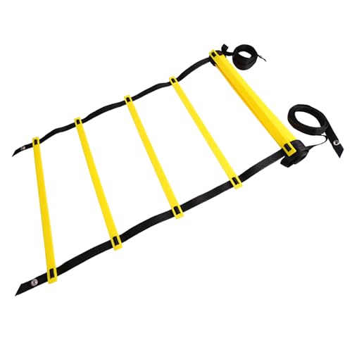 Agility Ladder, Agility Training Equipment, Soccer Training Equipment, Footwork Exercise Ladder Improving Coordination Obstacle Speed Fitness Training Ladder