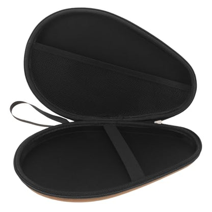 LALAFINA Table Tennis Paddle Bag Reusable Storage Case Gourd-shaped Wooden Racket Protector Fixed Organizer for Sports and Game Use