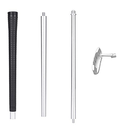 LEAGY 4-Section Portable Putter - Right & Left Hand, 2 Golf Balls, 1Pack Golf Bag