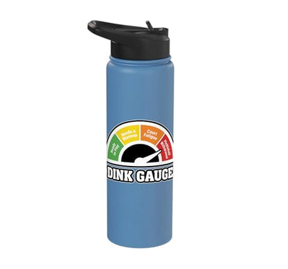 Stainless Steel Insulated Water Bottle - color: Light Blue