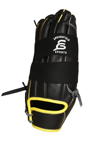Baseball Glove Mallet (Hammer) for Youth & Adult, One-Piece Structure Baseball Glove Mallet, Wooden Shaping Hammer, Glove Wrap by Springfield Sports. The Best Stuff for Your Game Practice.