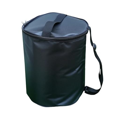 Portable Tennis Ball Storage Bag, Big Pickleball Basket with Shoulder Strap for Carrying, High Capacity Storage for Baseball, Golf, Table Tennis,Hockey Puck and Other Training Balls