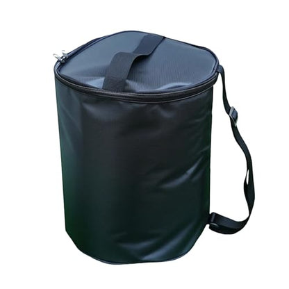 Portable Tennis Ball Storage Bag, Big Pickleball Basket with Shoulder Strap for Carrying, High Capacity Storage for Baseball, Golf, Table Tennis,Hockey Puck and Other Training Balls