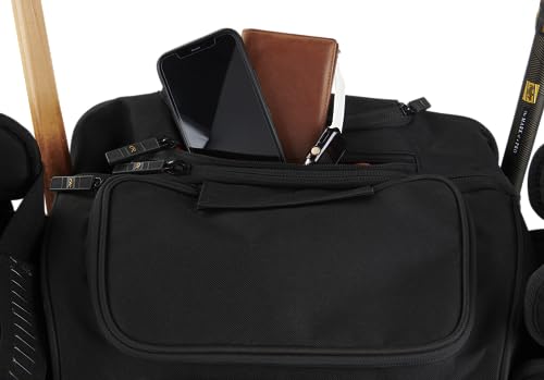 Rawlings | GOLD COLLECTION Wheeled Equipment Bag | Baseball/Softball | Multiple Styles - color: Graphite