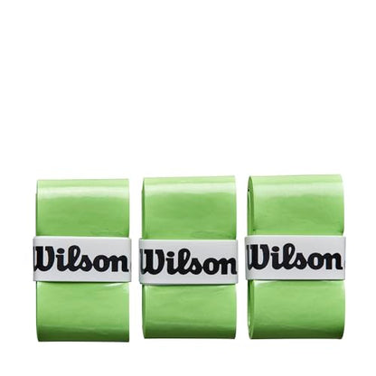 WILSON Pickleball Paddle Overgrips - 3 Pack - color: Green