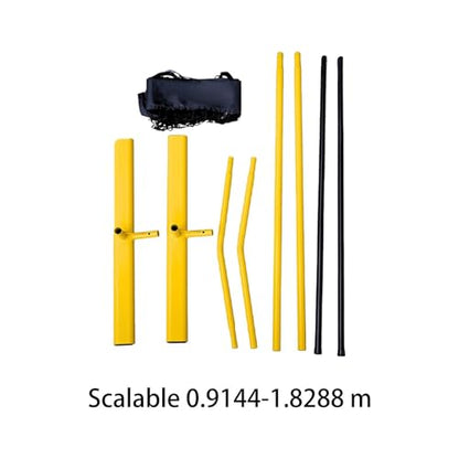 Mini Pickleball Dink Net 4ft Rebounder for Driveway Outdoor Indoor Badminton