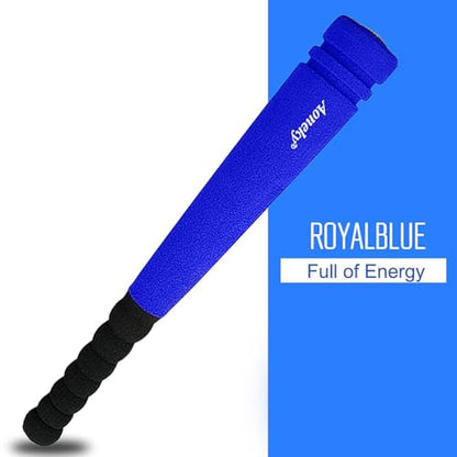 Aoneky 16.5 Inch Foam Baseball Bat for Toddlers 1-3 Years - Soft & Safe First T-Ball Bat, Mini Lightweight Beginner Bat for Kids, Indoor Outdoor Toy (Blue 1)