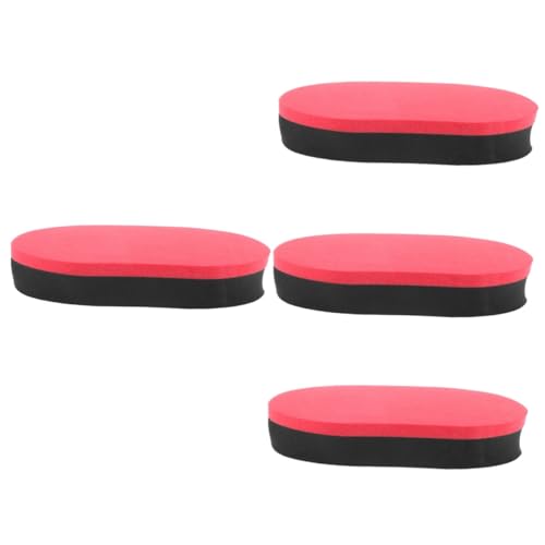 Totority 4pcs Portable Cleaner Wear-Resistant Table Tennis Racket Eraser for Easy Cleaning and Maintenance of Compatible Types Effortless Removal