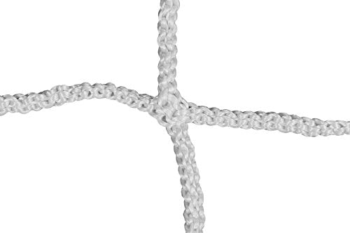 Kwik Goal 3mm Twisted Soccer Net - color: White - 7'H x 21'W