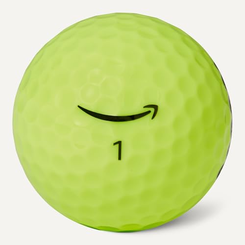 Amazon Basics Core Soft Golf Balls - color: Yellow, style: 12-Pack