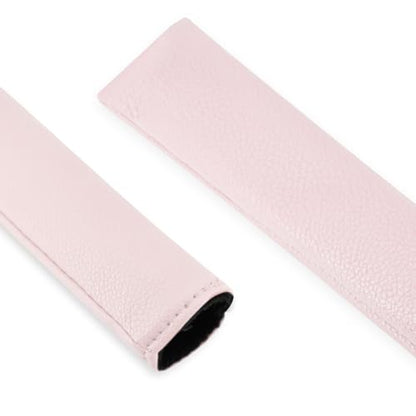 Golf Alignment Stick Cover Premium Leather Perfect Cover for Alignment Sticks Classic Blank Direction Rod Design Alignment Sticks Holder Golf Club Protector Holds 2 Sticks. - color: Pink