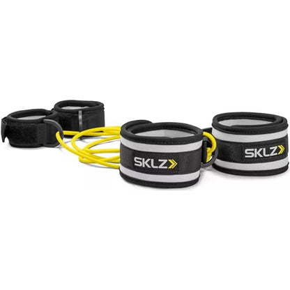 SKLZ Bump-N-Pass Volleyball Trainer with Resistance Bands for Improved Passing Technique, Black