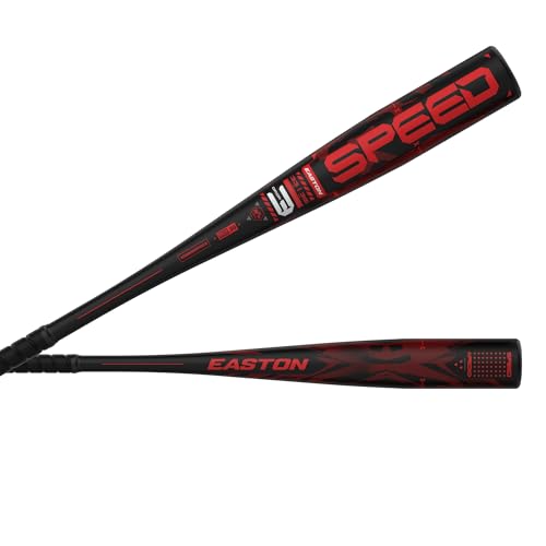 Easton | Speed Baseball Bat | BBCOR | -3 Drop | 2 5/8' Barrel | 1 Pc. Alloy - color: Red, size: 30 Inch