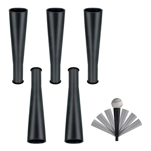 5 Pieces Batting Tee Topper Replacement.Ball Rest Rubber Cup for Baseball, Softball or Other Ball Sports.