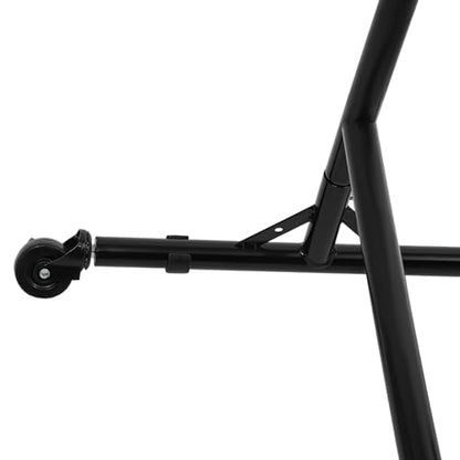 Volleyball Setter Training Equipment, Volleyball Setter Trainer Net Adjustable Angle & Height with Rolling Wheels for Professional Beginner Serving, Passing, Spiking