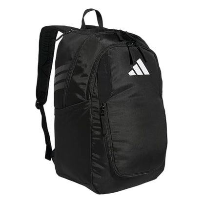 adidas Stadium 4 Soccer Backpack – Team Sports Bag with Ball Pocket, 36L - color: Black/4.0
