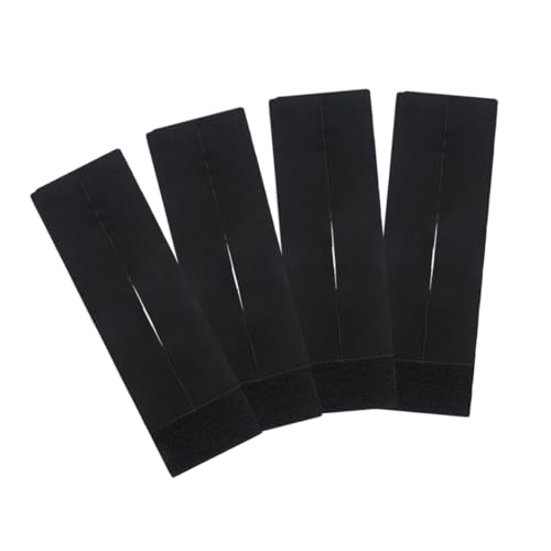 4pcs Baseball Glove Lacing Kit Glove Wrap for Baseball Softball Elastic and Reusable Polyester Sticky Closure