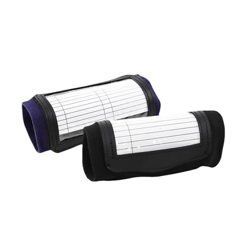 Football Wrist Coached Quarterback Play Wristbands Playbook Softball Wristbands for Football and Tackle Football