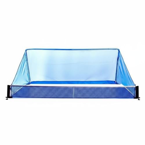Milageto Table Tennis Return Net Easy to Install Table Tennis Ball Collector Frame Athletic Gear for Beginners