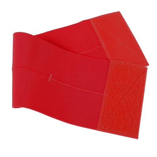 Toddmomy Baseball Glove Strap Softball Mitt Shaper with Elastic Band for Secure Attachment Fit for All Hand - color: Red