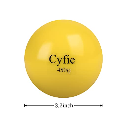 Cyfie Heavy Weighted Baseball/Softball for Hitting, Heavy Balls for Hitting, Batting Training, Pitching Practice and Throwing(6 Pack)