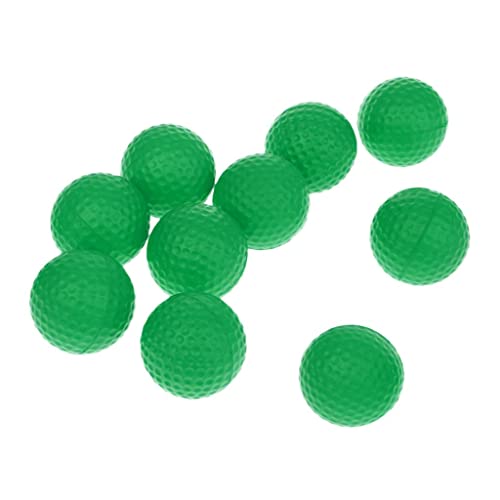 10 Pieces PU Foam Sponge Soft Elastic Golf Balls for Indoor E Outdoor Golf Training Practice - Choice of Colors