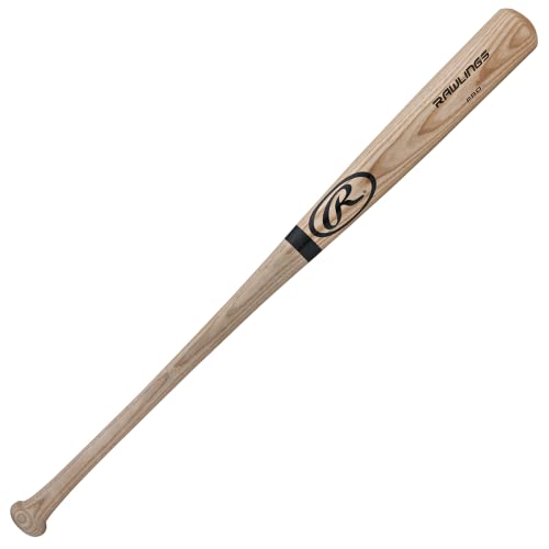 Rawlings | ADIRONDACK Wood Bat | Ash | -3 Drop | Multiple Styles - style: Natural