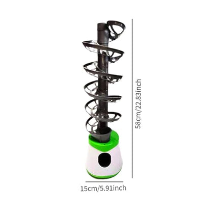 Table Tennis Training, Entertainment Exerciser,Professional,Table Tennis Toss Machine,s for Home,Exercise,s, 9 Fairways