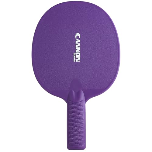 Cannon Sports Unbreakable Table Tennis Paddles - Waterproof & Weather Resistant Table Tennis Rackets for Indoor & Outdoor Use – Textured Easy Grip Handle – Multiple Color Options