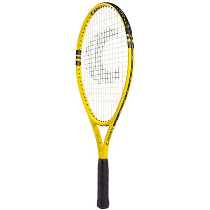 Cannon Sports 23-Inch Junior Tennis Racket – Pre-Strung 81 Square Inch Head – Lightweight Aluminum Durable Frame for Training, Competitive Matches & Recreational Play