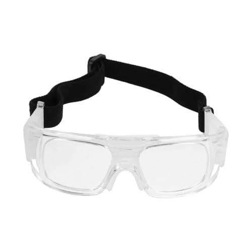 TOYANDONA Sports Goggles Basketball Football Protective Eyewear Anti-fog Shock-resistant with Elastic Strap for Men Women Outdoor Training