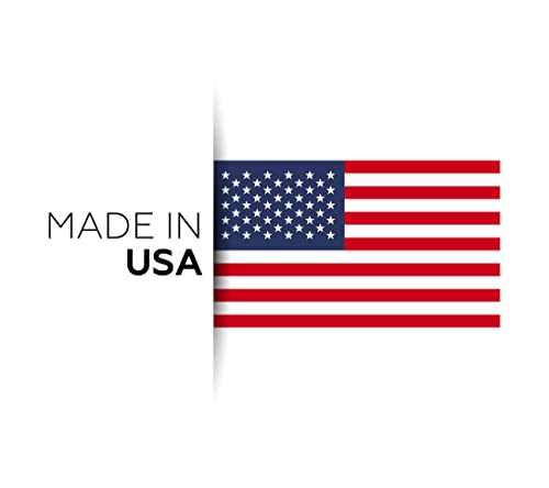 NorthPointe Four Leaf Clover/Shamrock 3 ¼” Plastic Golf Tees - 100 Tees in Bulk - color: Stars & Stripes Four Leaf Clover