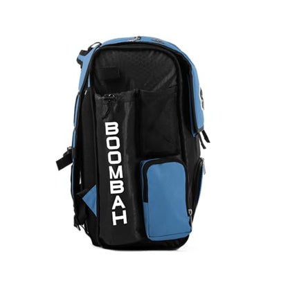 Boombah Superpack Mini Bat Pack - 8" x 12.5" x 18" - Multiple Colors - color: Black/Columbia Blue
