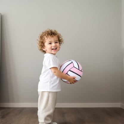 Pink Volleyball,Official Size 5,Volley Lite,for Outdoor Indoor Beach Game