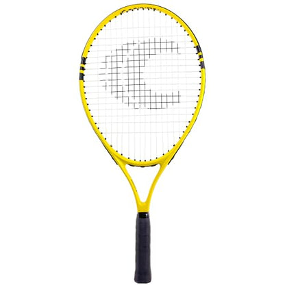 Cannon Sports 23-Inch Junior Tennis Racket – Pre-Strung 81 Square Inch Head – Lightweight Aluminum Durable Frame for Training, Competitive Matches & Recreational Play