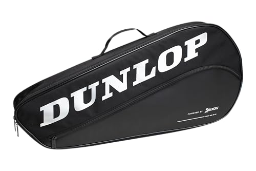 Dunlop Sports 2-Pack of Pro 265 Pre-Strung Tennis Racket + 3-Racket Tennis Bag, 1/4 Grip