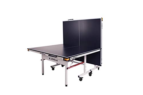 JOOLA Rally TL Professional MDF Indoor Ping Pong Table w/Quick Clamp Table Tennis Net & Post Set - 10 Minute Easy Assembly - Corner Ball Holders - Tournament Quality - Includes Playback Mode - size: 18mm
