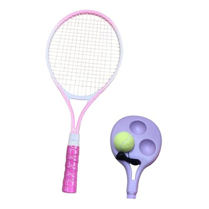 Colaxi Tennis Trainer Ball Tennis Racket 21 inch Practical for Beginners Tennis er Set for Park Indoor Outdoor Garden
