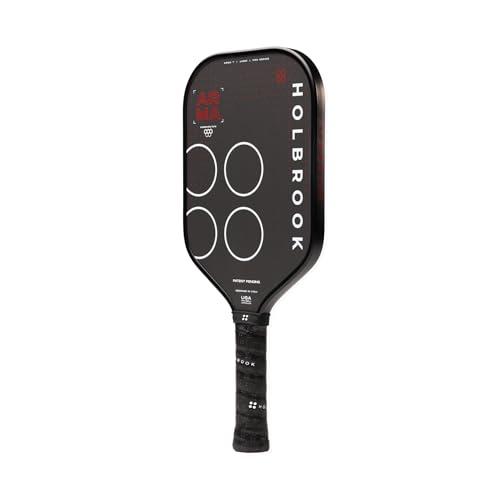 Holbrook ARMA Series Metallic Pickleball Paddle – Carbon Fiber Paddle with Dual-Density Core | USAPA Approved for Tournament Play | Control & Power - style: T