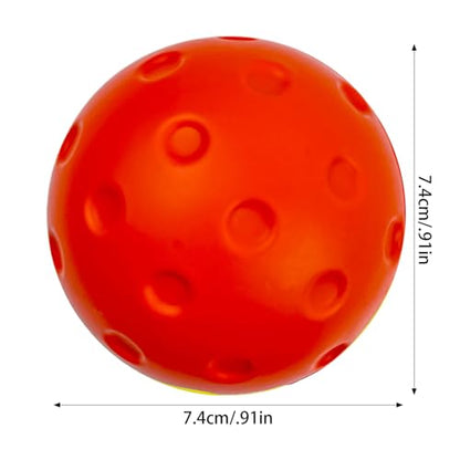Warm Up Pickleball Ball - Silent Pu Training Ball for Indoor Warm Ups and Backyard Use | Suitable for Beginners and Professionals Living Room or Backyard Practice