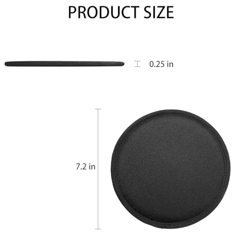 Swing Disk Baseball&Softball Training Aid, Perfect for Practice, Analyzes Hitting Techniques with Instant Feedback, Improve Your Swing and Stay in The Zone - color: Black (4 Pack)