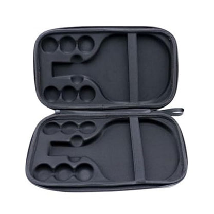 Table Tennis Paddle Storage Bag - Lightweight Dustproof Racket Pocket Case, Ball Holder Organizer, Protective Sports Gear Carry Pouch | Use Scenario For Gym Training Indoor Outdoor Sports Practice