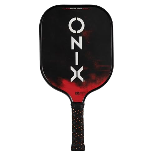Onix Mayhem Patented ThermoFused Technology Carbon Fiber Power Frame Polypropylene Honeycomb Core Performance Power and Control Pickleball Paddle – 14mm or 16mm